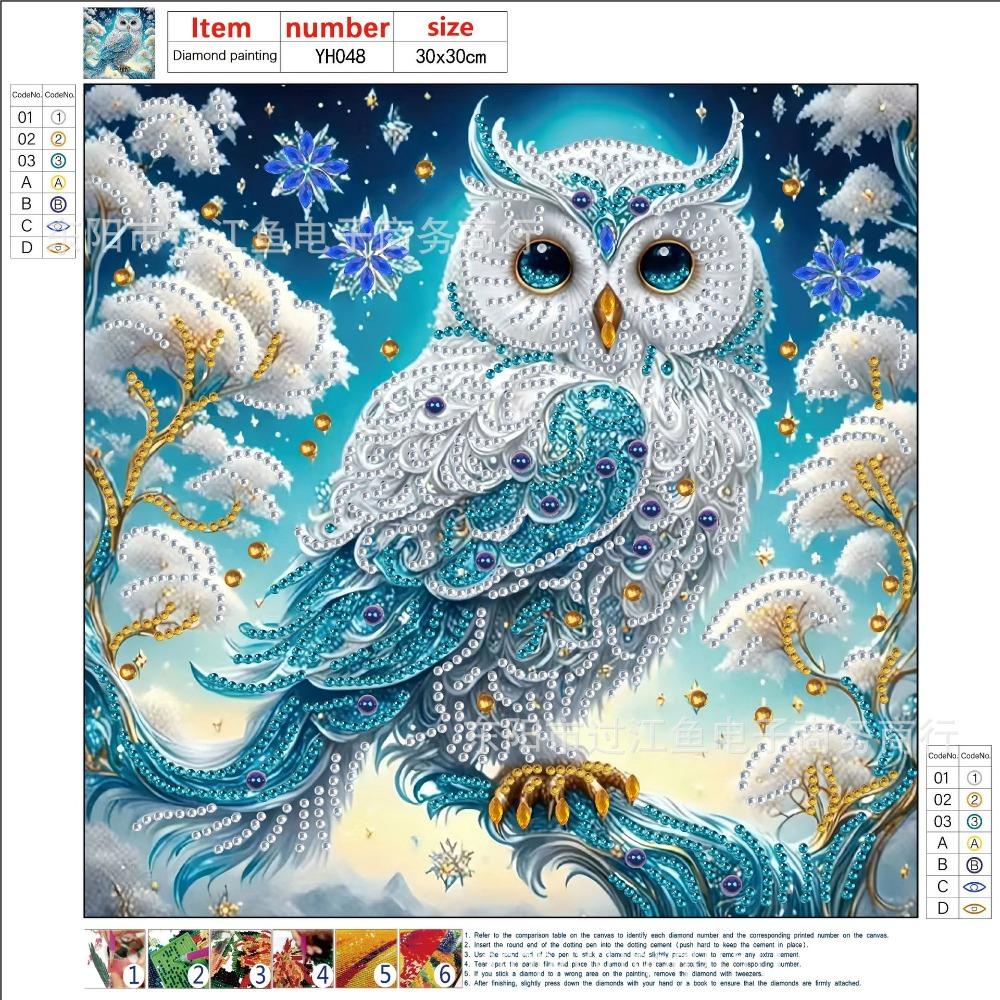 1 Set Sparkling Diamond Painting 5D Diamond Art Kits DIY Diamond Sticker  Wall Art