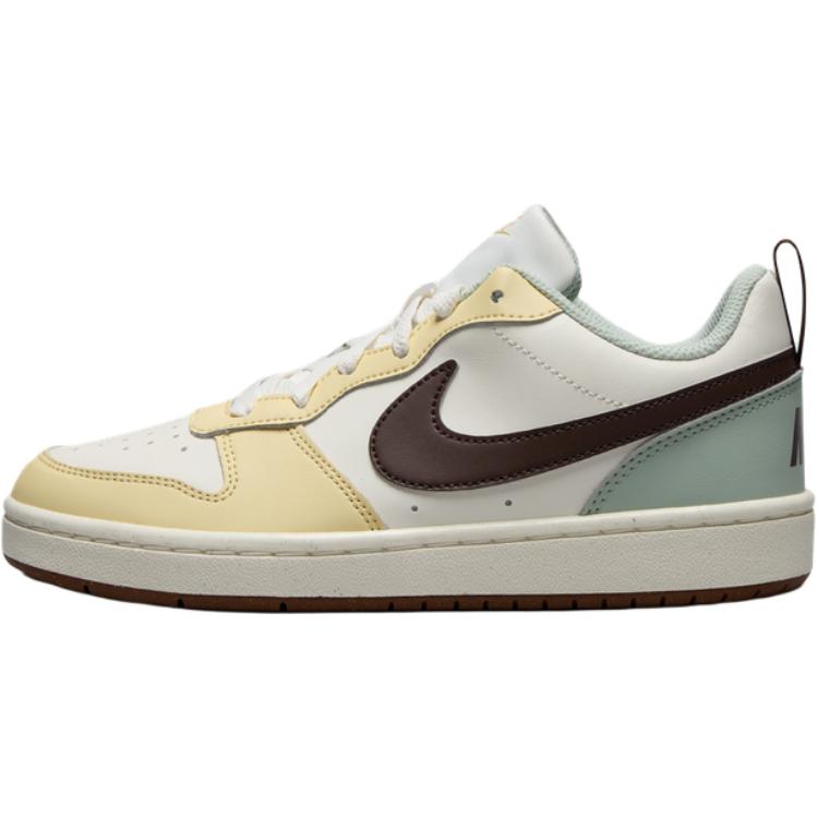 Nike Court Borough Low Recraft GS Sail Aqua Brown Kids Sneakers Cream Aqua-Blue Baroque-Brown HV1804-121