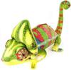 VIAHART [Tiger Tale Toys] Realistic Chameleon Plush Toy 31 Inches (79 Cm) Pet Reptile Crested Chameleon [Official Japanese Product]