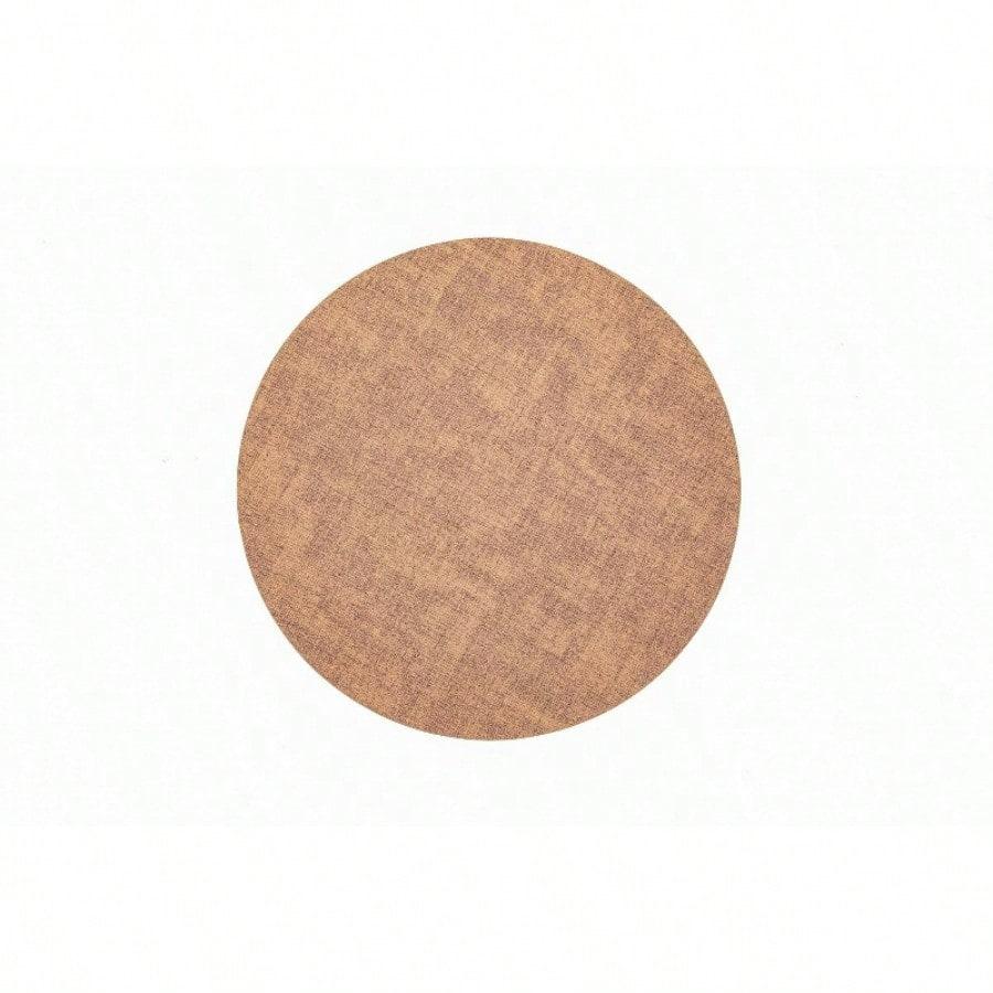 Nordic style leather placemat waterproof and oil-proof double-sided placemat home hotel round western dining mat thermal insulation mat