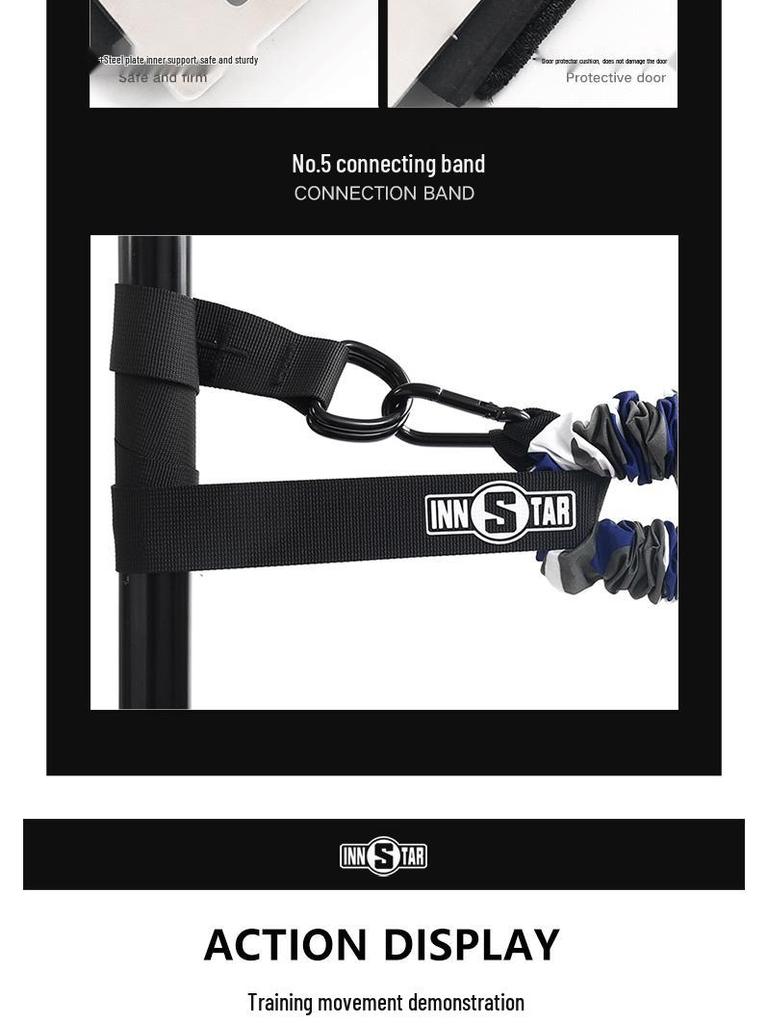 INNSTAR 11-Piece Resistance Band Set for Home Fitness & Strength Training