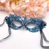 Women Sexy Hollow Lace Masquerade Bronzing Princess Party Cosplay Prom Props Costume Nightclub Queen Masquerade