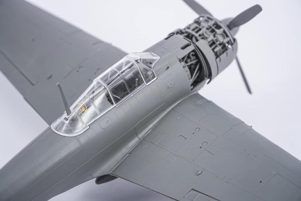Border Model 1/35 Maßstab Zero Fighter mit vollständigem Innenleben Plastikmodell BF006 (Flugzeug)