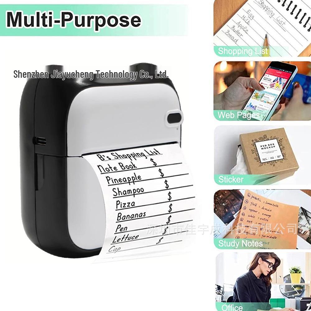 Portable Mini Thermal Photo & Label Printer for Students