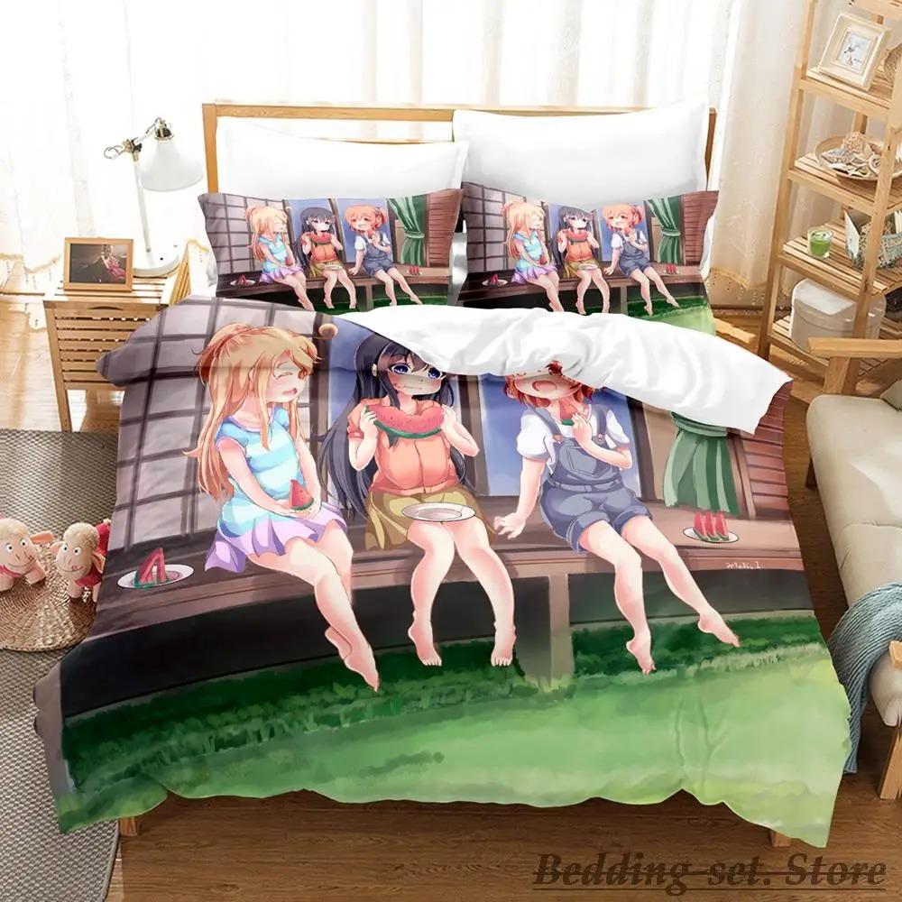 Wataten! An Angel Flew Down to Me Bedding Set Single Twin Full Queen King Size Bed Set Adult Kid Bedroom Duvetcover Sets