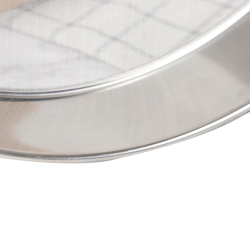 Kitchen Fine 60# Mesh Flour Sifter Stainless Steel Flour Sieve Strainer Sifter