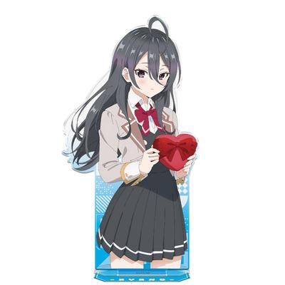 Aria-san Next Door Who Sometimes Whispers In Russian Acrylic Character Stand Ayano Valentine Ver.