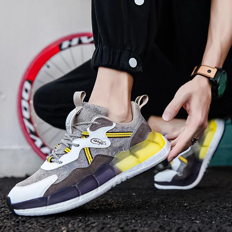 Men Shoes Sneakers Male Tenis Luxury Shoes Mens Casual Trainer Race Breathable Fashion Loafers Running Shoes for Men