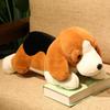 1 pezzo 40/60/80 cm Peluche Carini di Beagle Giocattoli Morbidi Animali di Peluche Bambole Cane Cuscino Peluche da Dormire Compagno per Bambini Neonati