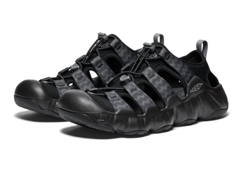 Keen 1028652-8 Sandals Shoes Mens Hyper Port H2 Black/Steel Size 8 (4014)