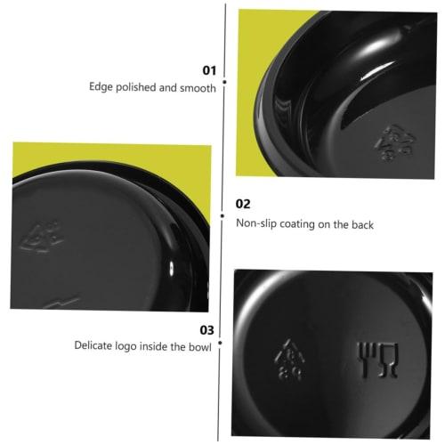 Cabilock 200-Piece Disposable Thick Round Sauce Dishes, Condiment Trays for Mustard, Disposable Sauce Dishes, and Dipping Bowls for Parties and BBQs