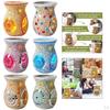 Essential Oil Glass Diffuser Candle Tea Holder Decor