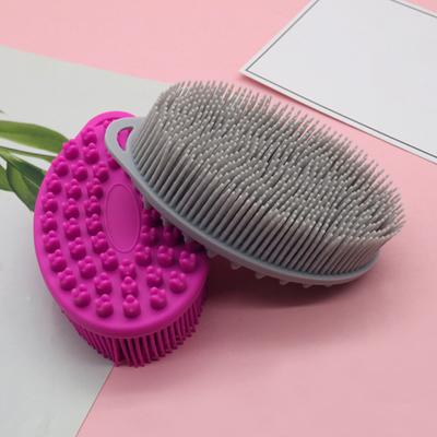 Silikon Banyo Fırçası Peeling Temizler ve Atıkları Azaltır Cildi Canlandırır Sürdürülebilir Bir Yaşam Tarzı İçin Banyo Fırçası