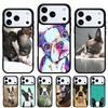 Boston Terrier Dog Faces Phone Case for iPhone 17 16 15 14 13 Pro Max Back Cover for 12 11 Pro Coque