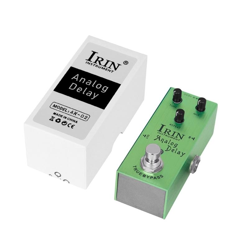 Digital Delay Guitar Effects Pedal Effect Pedals Time/Level/Repeat Knob with Shells Single Type with True Bypass Switch