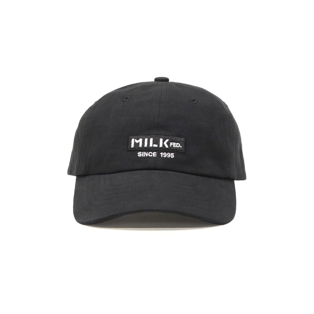 [Milkfed] Gorra Ripstop Bar para Mujer, Oliva