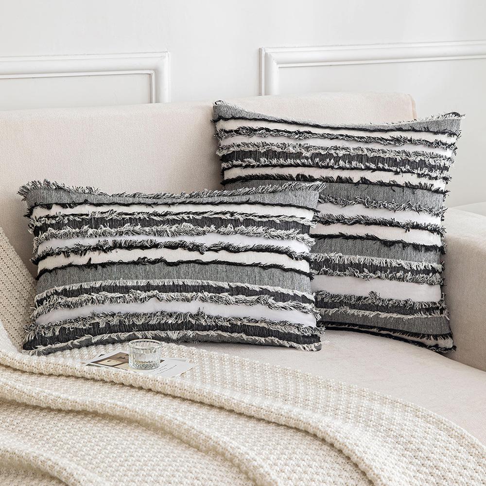 Ins Style Internet Celebrity Pillow Case Pillow Living Room Sofa Cushion Sample Room Bedside Pillow Bay Window Pillow Does Not Include Core