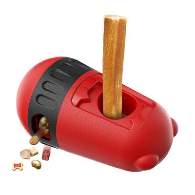 LIFLIX Dog Treat Educational Gum Choking Treat Food Prevents Fast Red Toy, Toy, Toy, Holder, Prevention, Ball, Dispenser, Eating,