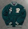 Fashion Men and Women with the Same Style Couple Spring and Autumn Jacket European and American 3D Printed Baseball Jersey
