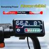 Präzisions-Spannungsmesser Digitaler Batteriestandsanzeiger 48V-72V Leistungsanzeige Für Elektroroller Motorrad E-Bike Auto 1 Stück