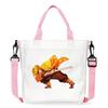 Japan Cartoon Comics Zenitsu Agatsuma Bedruckte Canvas Tasche Umhängetasche Tragetasche 7551