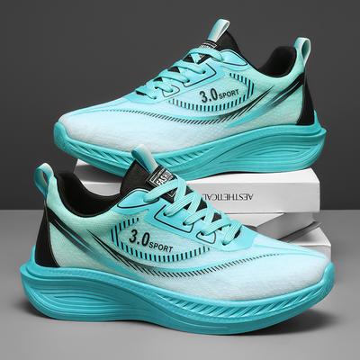 Men's Korean Breathable Light Casual Sneakers Four Seasons Outdoor Soft-sole Running Shoes Student Shock-absorbing Sports Shoes