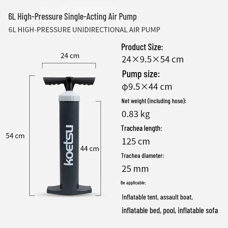 Lishen Multi-Purpose High-Pressure Hand Pump