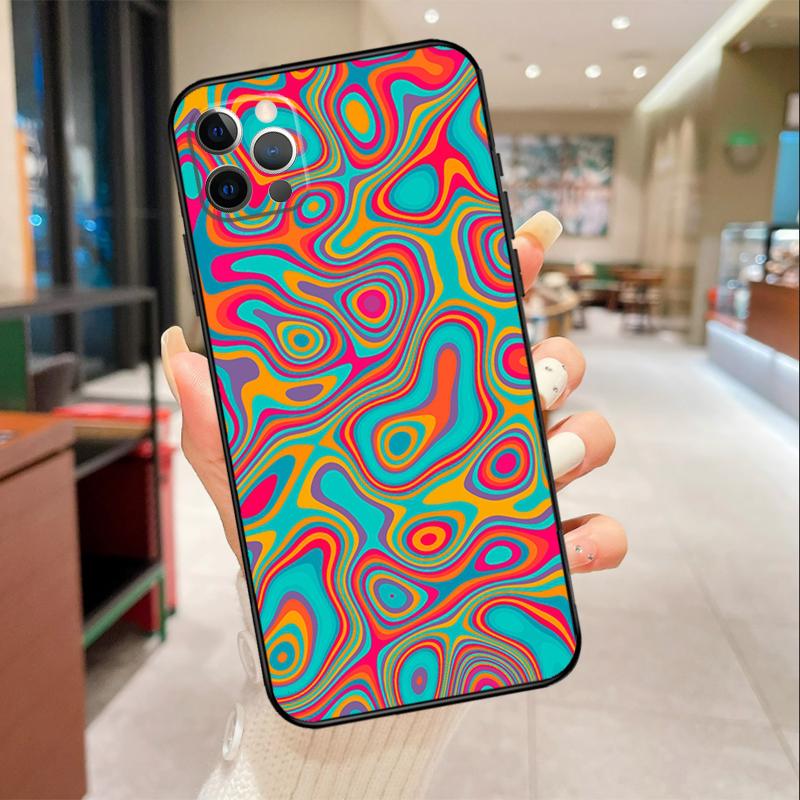 Vintage Ornament Phone Case For iPhone 16 15 14 11 12 13 17 Pro Max mini 15 Plus 16e 17 Air Protective Cover