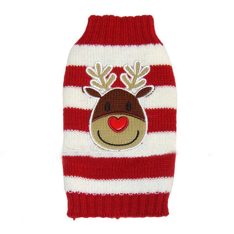 Christmas Pet Dog Clothes For Small Large Dogs Xmas Puppy Big Dog Sweater For French Bulldog Yorkies Dogs Pets Clothing Pullover