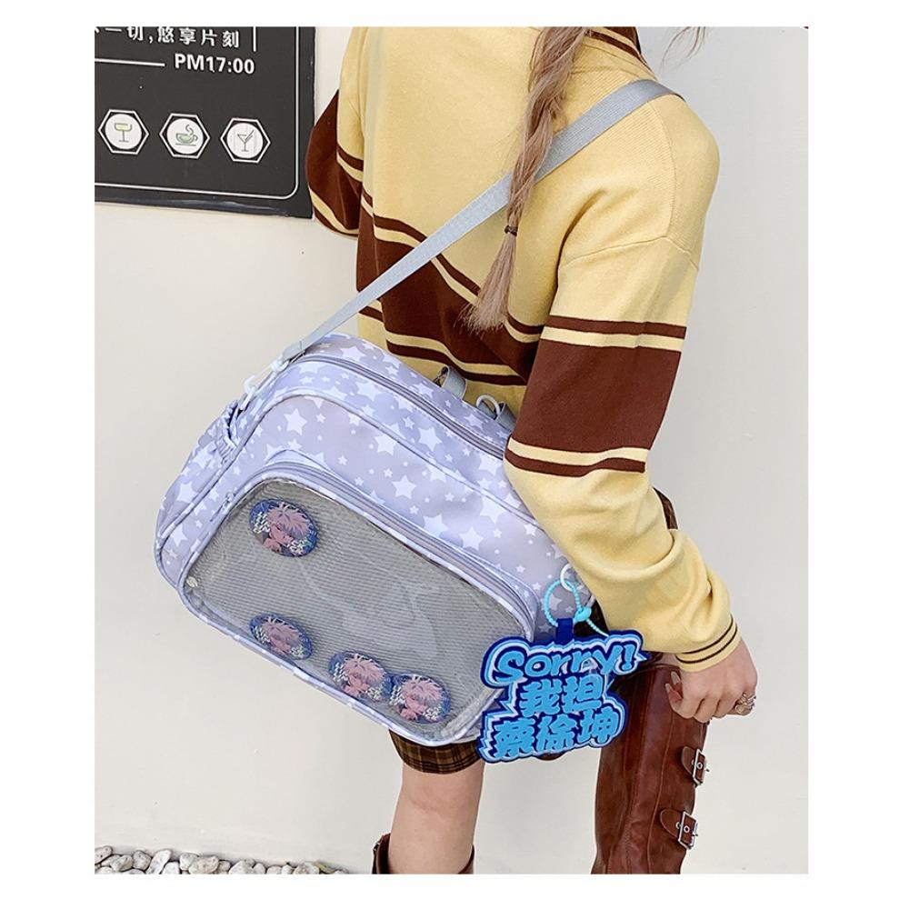 New Japanese Girls' Cute And Sweet Ulzzang Ita Bag Y2K Backpack Daily Commuting Comic Exhibition Single Shoulder Crossbody Bag