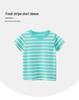 2024 Summer Kids' Striped Short-Sleeve T-Shirt - Trendy Baby Clothing
