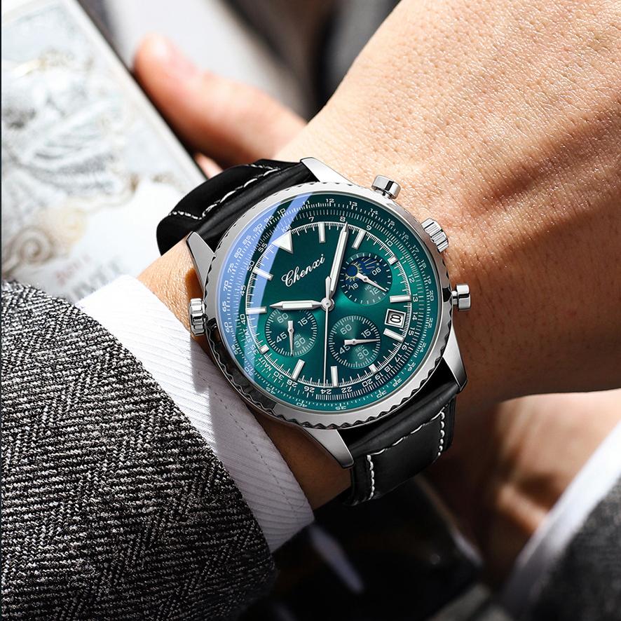 Watch for Men Fashion Waterproof Men Watch Sports Watches Mens Quartz Wristwatch Clock Men's Gift Relogio Masculino+Box