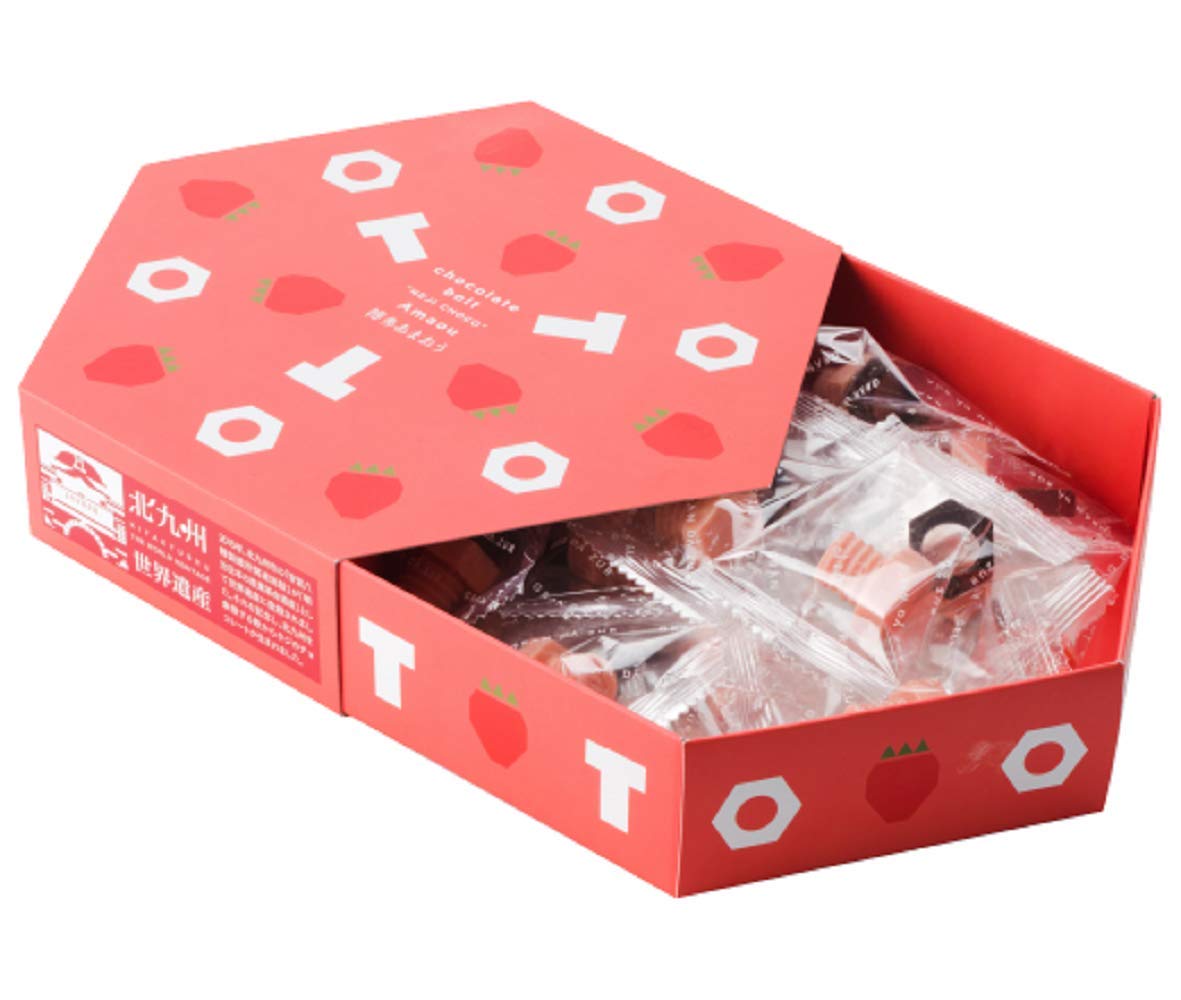 Grand d Azur [Лимитированная серия Фукуока] Шоколад с винтовой крышкой 8 г x 15 пакетов (Вкус Hakata Amaou)