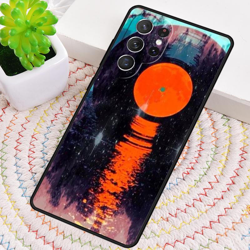 Vinyl Record Original TPU Phone Case For Samsung Galaxy Note 10 Pro S26 S25 S24 S23 S22 Ultra Plus S21 FE S20 Shockproof Cover