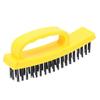 2PCS Brosse métallique industrielle pour décapage, polissage, nettoyage, élimination de la rouille, Accessoires d'outils de nettoyage