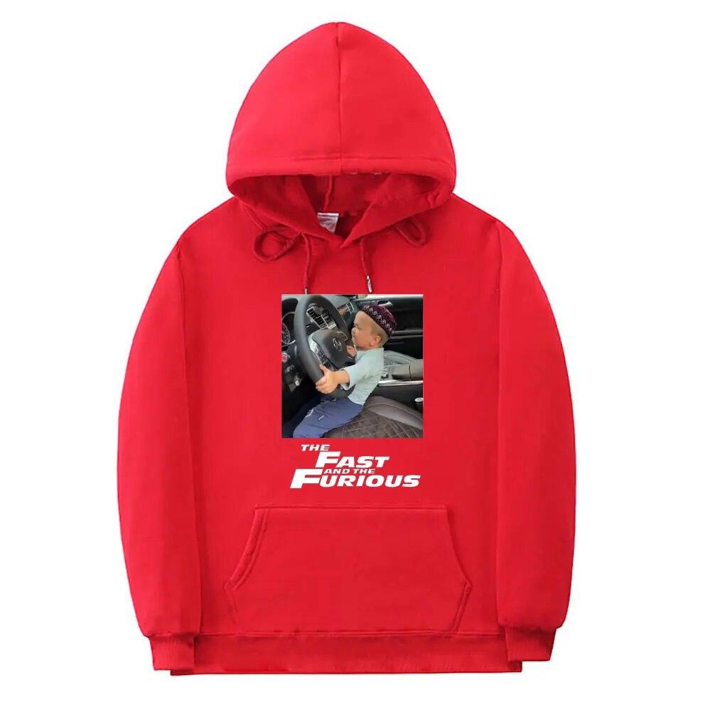 Hasbulla Fighting Meme Hoodies Mini Khabib Blogger Print Unisex Women Hoodie Hooded Sweatshirts Pullovers Unisex Tracksuit Clothing