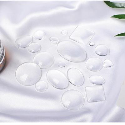 Round Crystal Glass Time Gem Patch for DIY Jewelry & Fridge Magnets