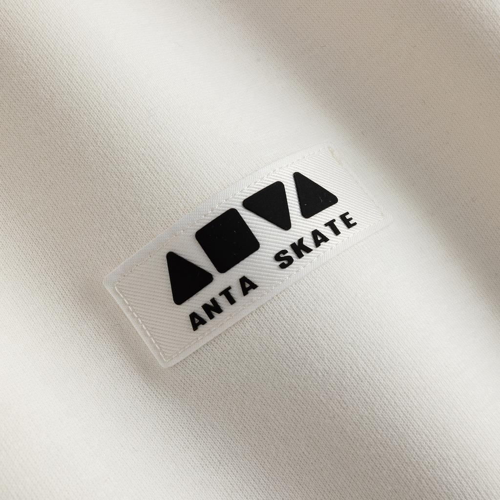 Anta Skate Lifestyle Series Hooded Sweatshirt Spring 2026 Men tops Paper-White 152618715-5