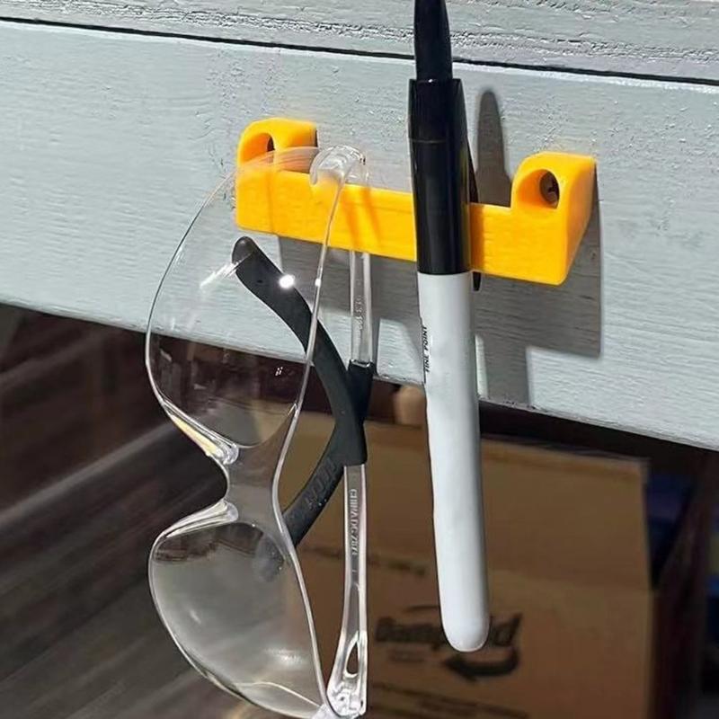 4pcs Universal Tape Measure Holder Rack Tool Storage Organizer Hanger for Garage and Workbench for Power Tool On Ladder