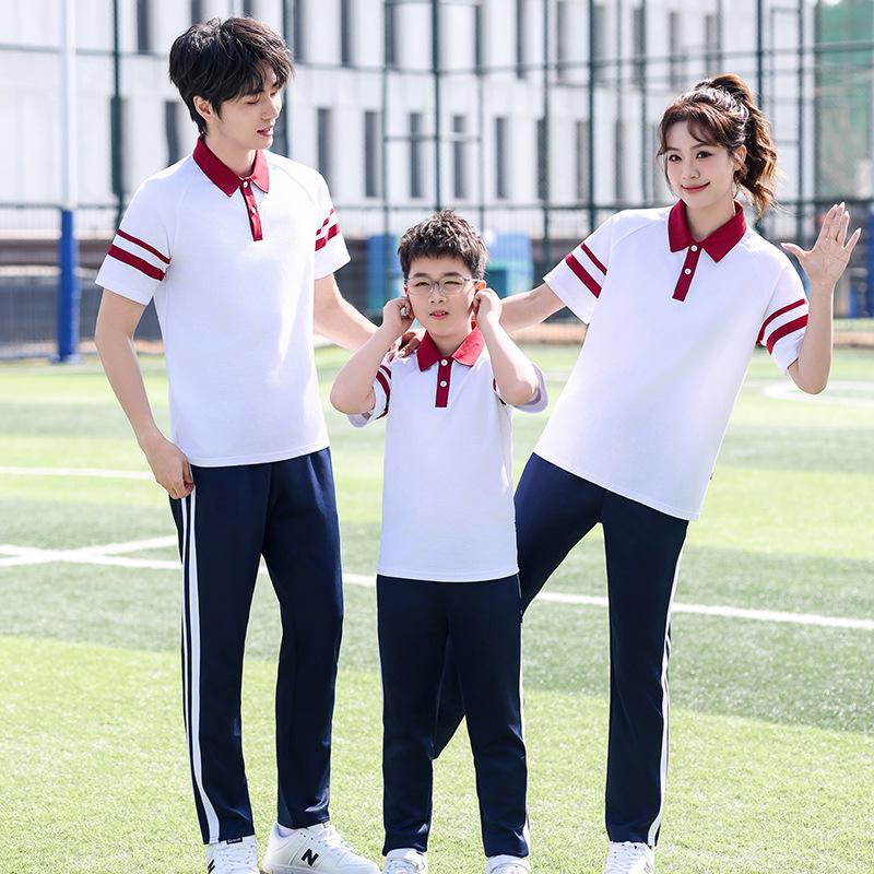 Summer Junior & High School Student Sports Uniform Set