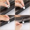 50pcs 0.9x0.6in/0.8x0.6in Gutter Hooks Stainless Steel Outdoor Light Clips  Seasonal Display