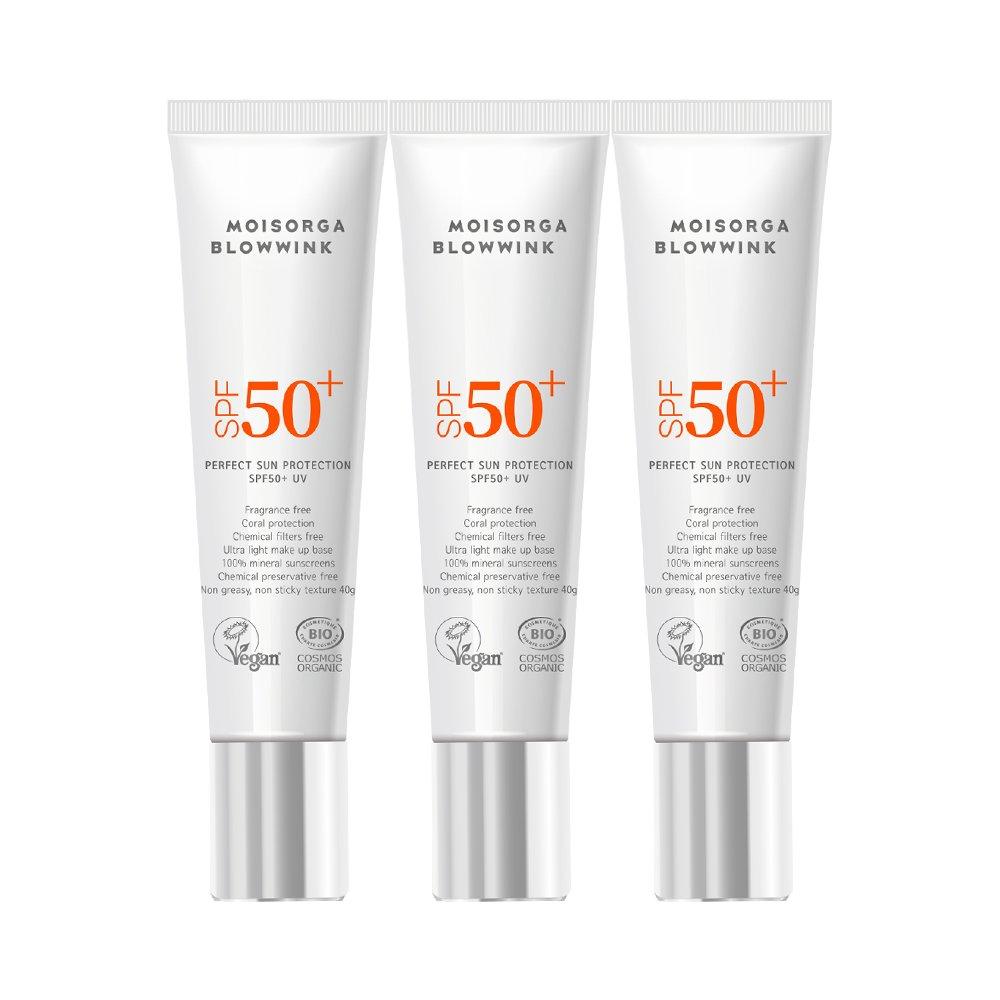 

MOISORGA Organic Perfect Sun Protection SPF50+ UV 40 г [веганский органический солнцезащитный крем]