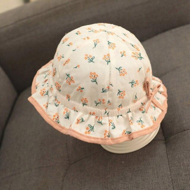 Buy Summer Newborn Baby Bucket Hat Cute 