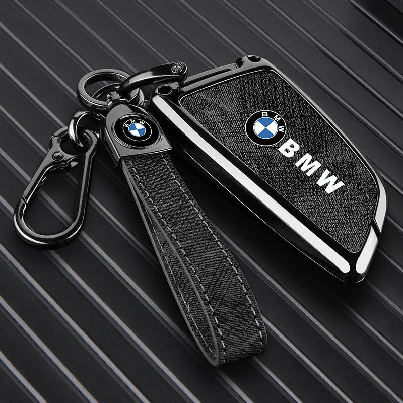 AABR1 Vintage Car Remote Key Case Cover For BMW F20 G20 G30 X1 X3 X4 X5 G05 X6 X7 G11 F15 F16 G01 Interior Sticker