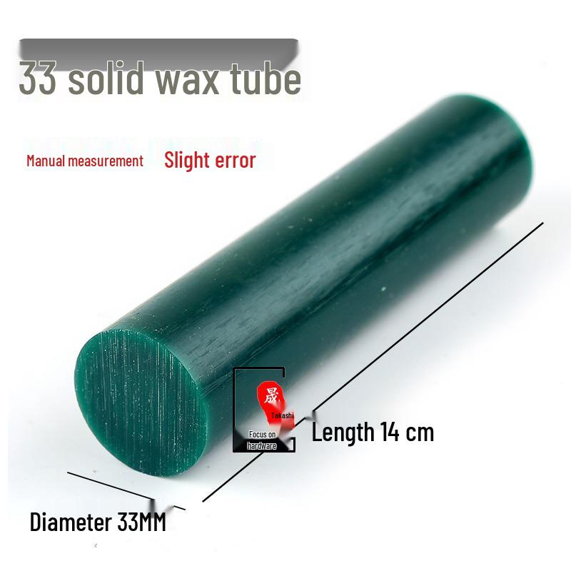 Jewelry Ring Wax Carving Kit: Wax Model, Casting Tube, Carving Tools, Technician Materials, and Jewelry Wax Block.