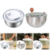 Manual Vegetable Washer And Dryer, Salad Bowl, Mixer, Lettuce Strainer,