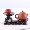 Red Wood Solid Wood Head Base, Vase, Bonsai Base, Purple Sand, Tea Pot, Large, Medium Height, Circular, Jade