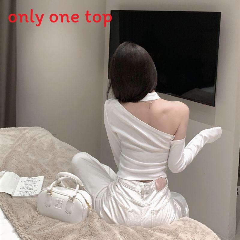 Oversize T Shirt With Backless Design For Women Spring Autumn Casual Wear