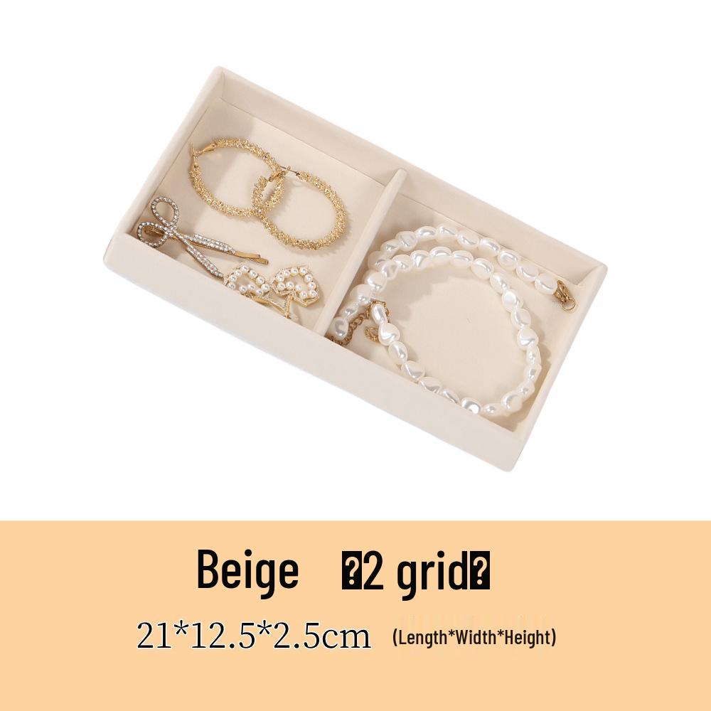 Velvet Jewelry Display Tray for Rings & Bracelets - Organizer & Storage Solution