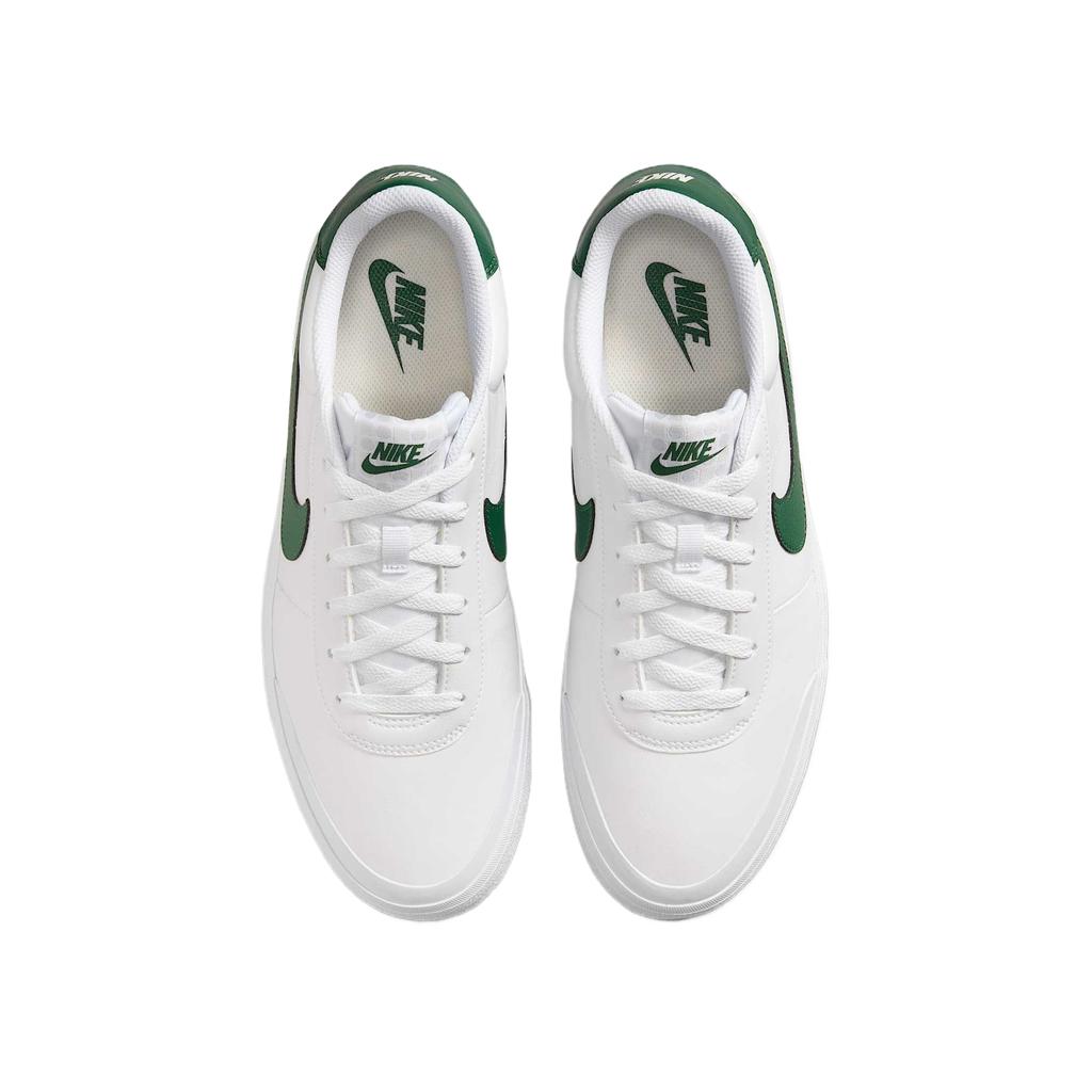Nike Buty Codzienne Niskie Court Shot ze Sztucznej Skóry Męskie Białe FQ8146-107